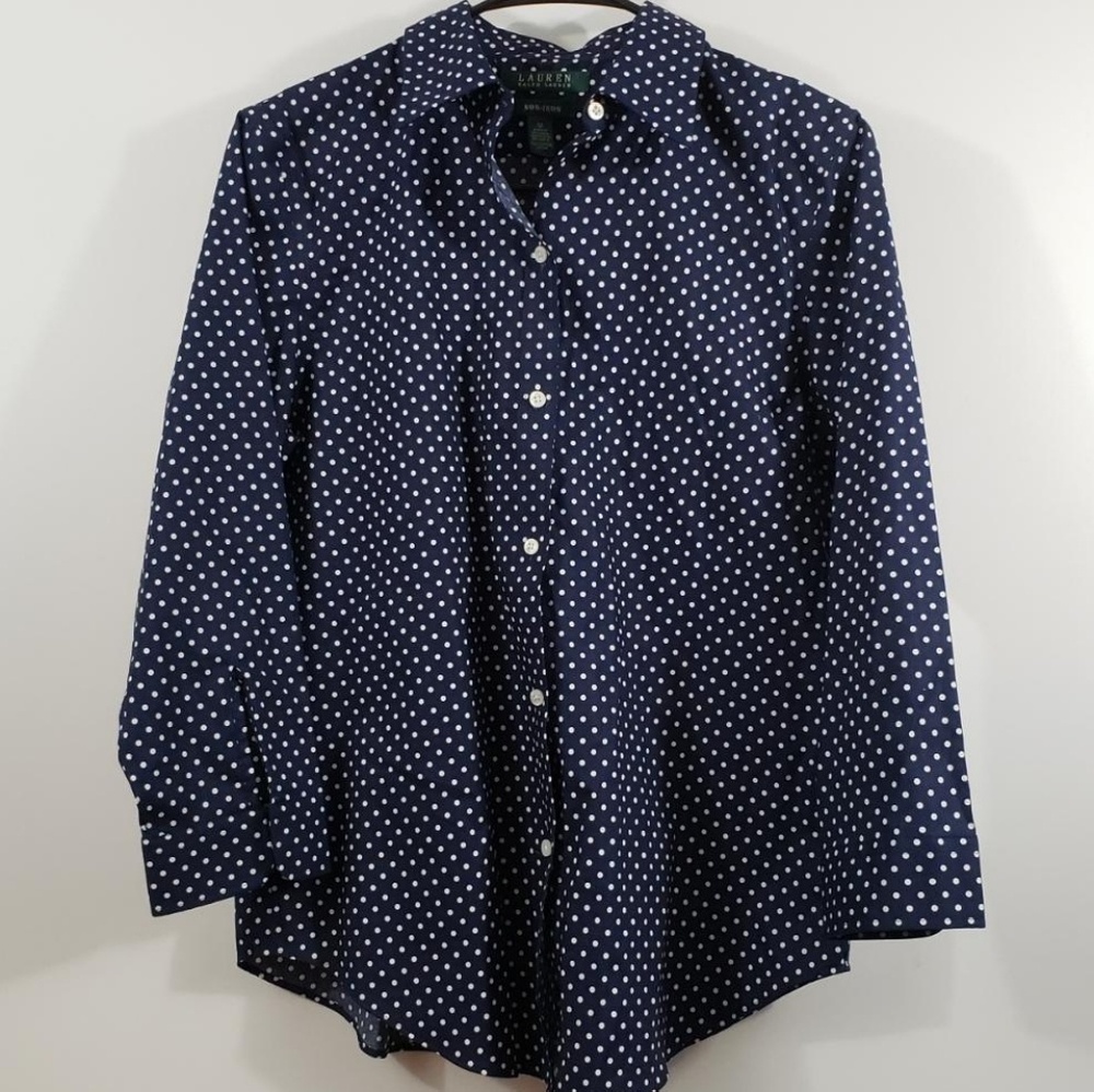 Lauren by Ralph Lauren women's button down size m